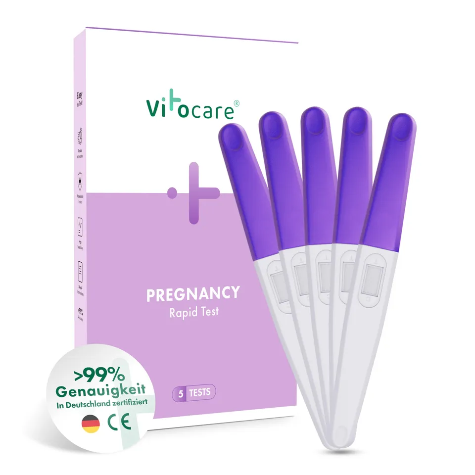 vitocare-schwangerschafts-fr-htest-hcg-teststreifen-5er-pack image 1