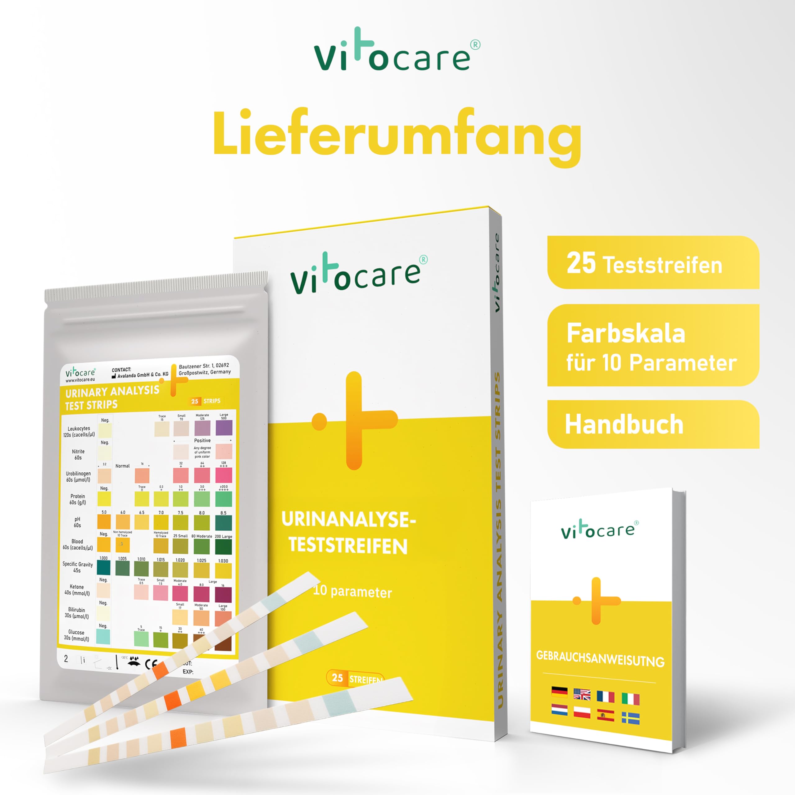 vitocare-urin-teststreifen-10-parameter-25-st-ck-selbsttest image 2