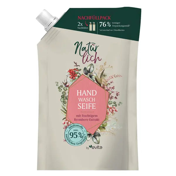 servocare-hand-waschseife-nachf-llbeutel-waldbeere image 1