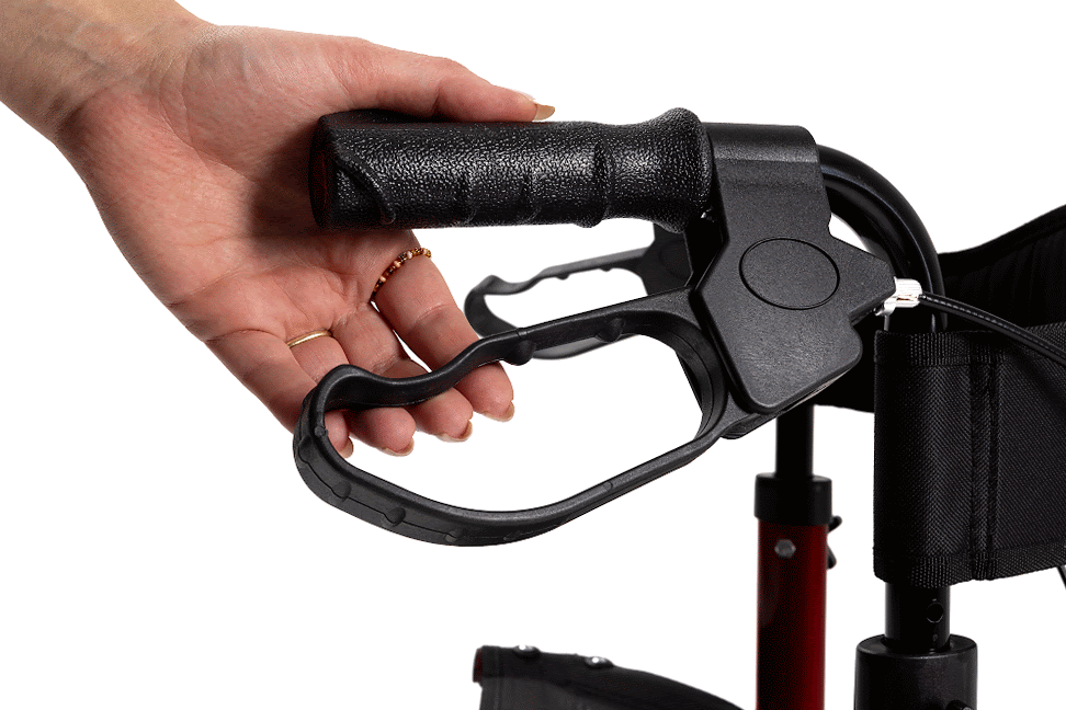 antar-at51056-dreirad-rollator-mit-sitz-und-bremse-5-2-kg image 3