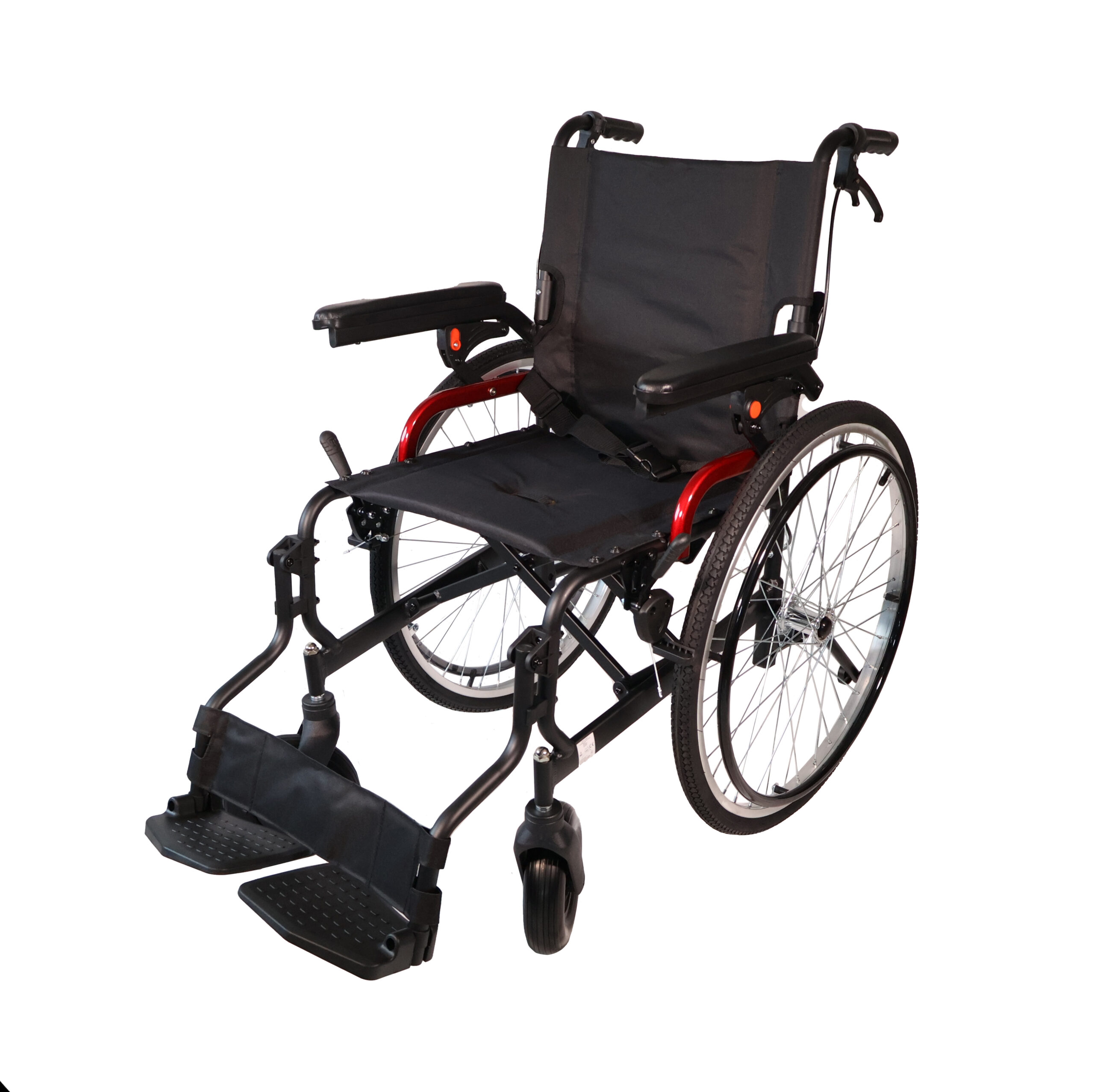 antar-at52306-rollstuhl-aluminium-faltbar-mit-kippschutz image 1