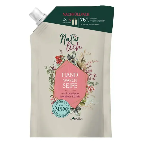 servocare-hand-waschseife-nachf-llbeutel-waldbeere image 1