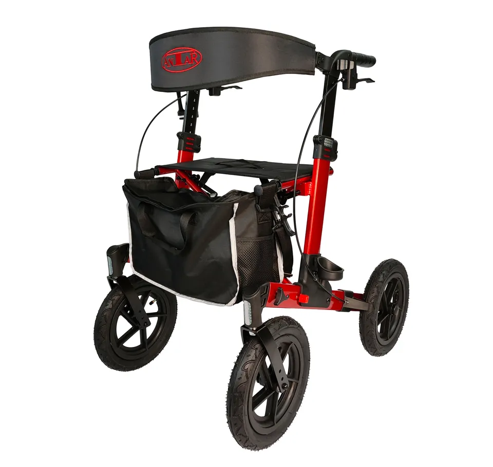 antar-at51045-rollator-gehhilfe-mit-luftreifen image 1
