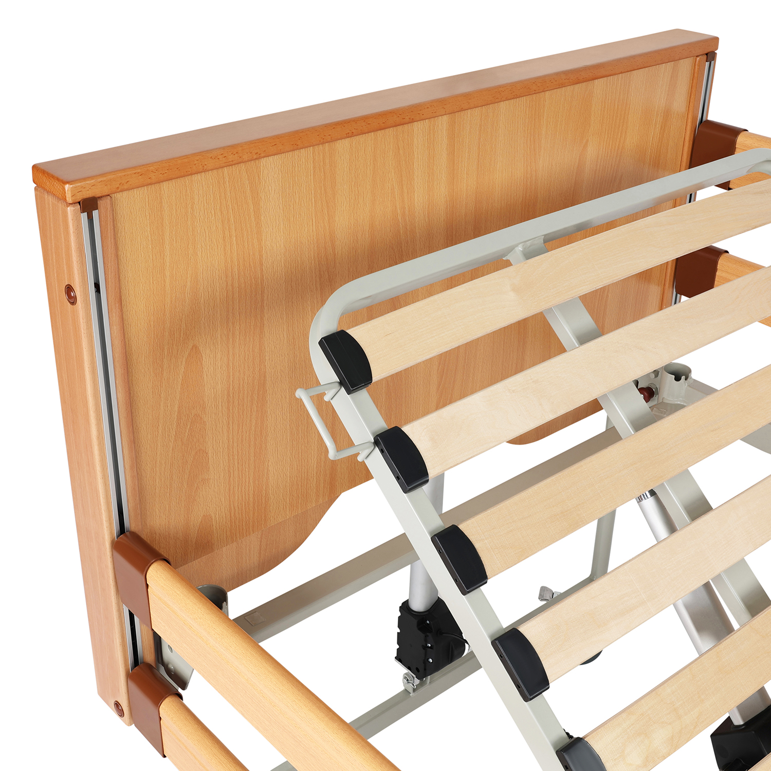antar-elektrisches-pflegebett-reha-bett-ohne-verkleidung image 3