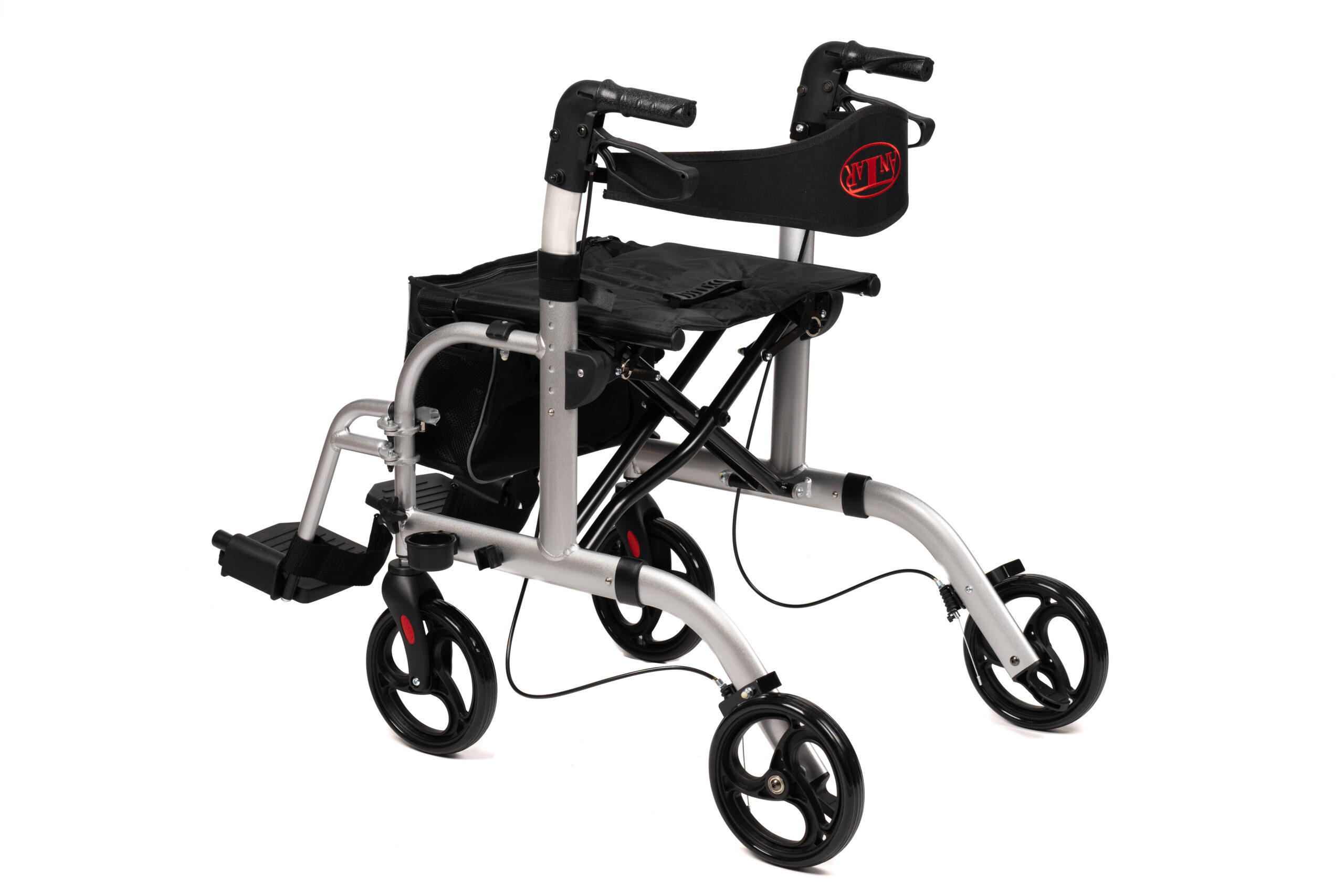 antar-at51005-alu-rollator-4-rad-rollator-mit-sitz-und-r-ckenlehne image 2