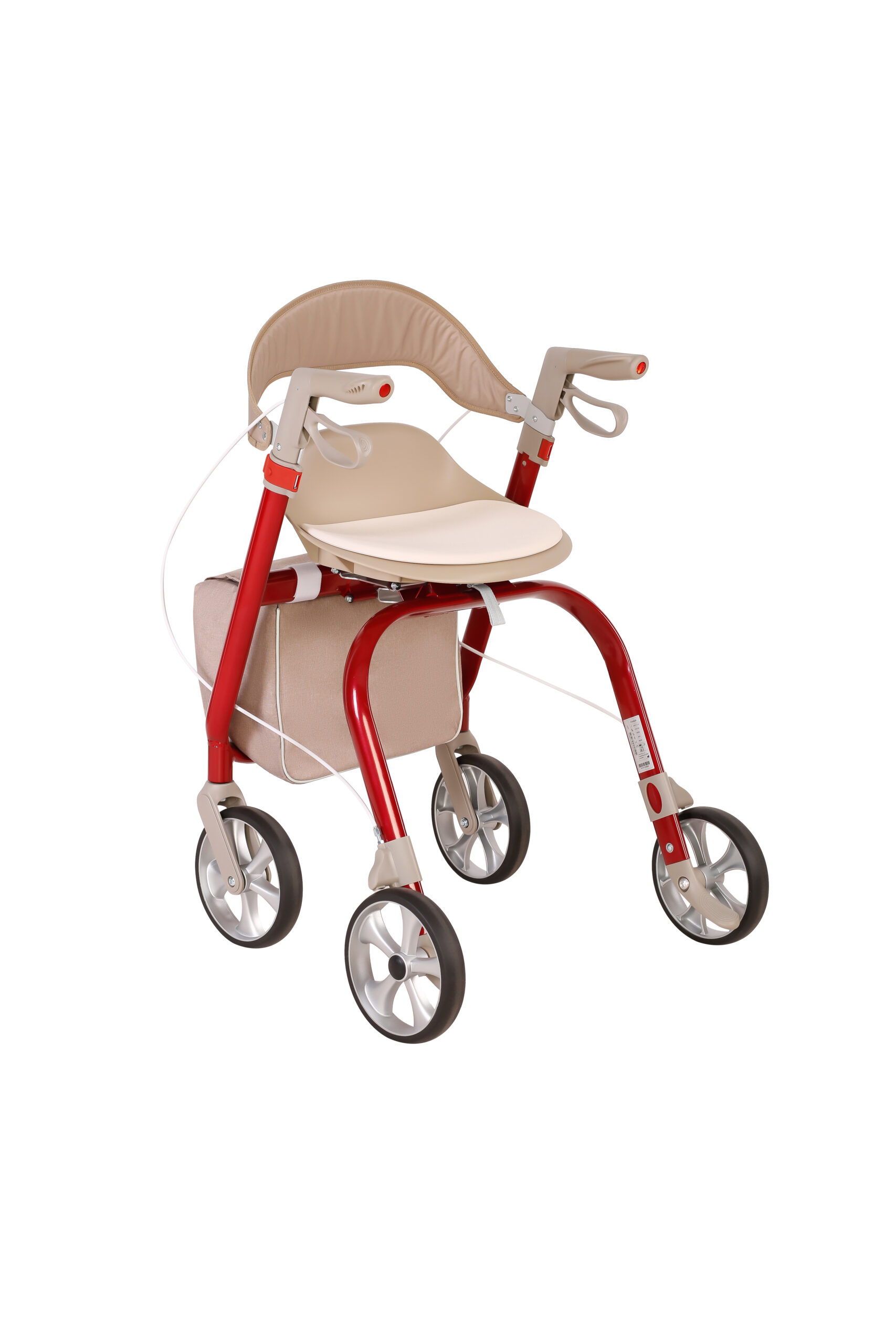 antar-reha-rollator-at51139-mit-sitz-tasche-und-feststellbremse image 6