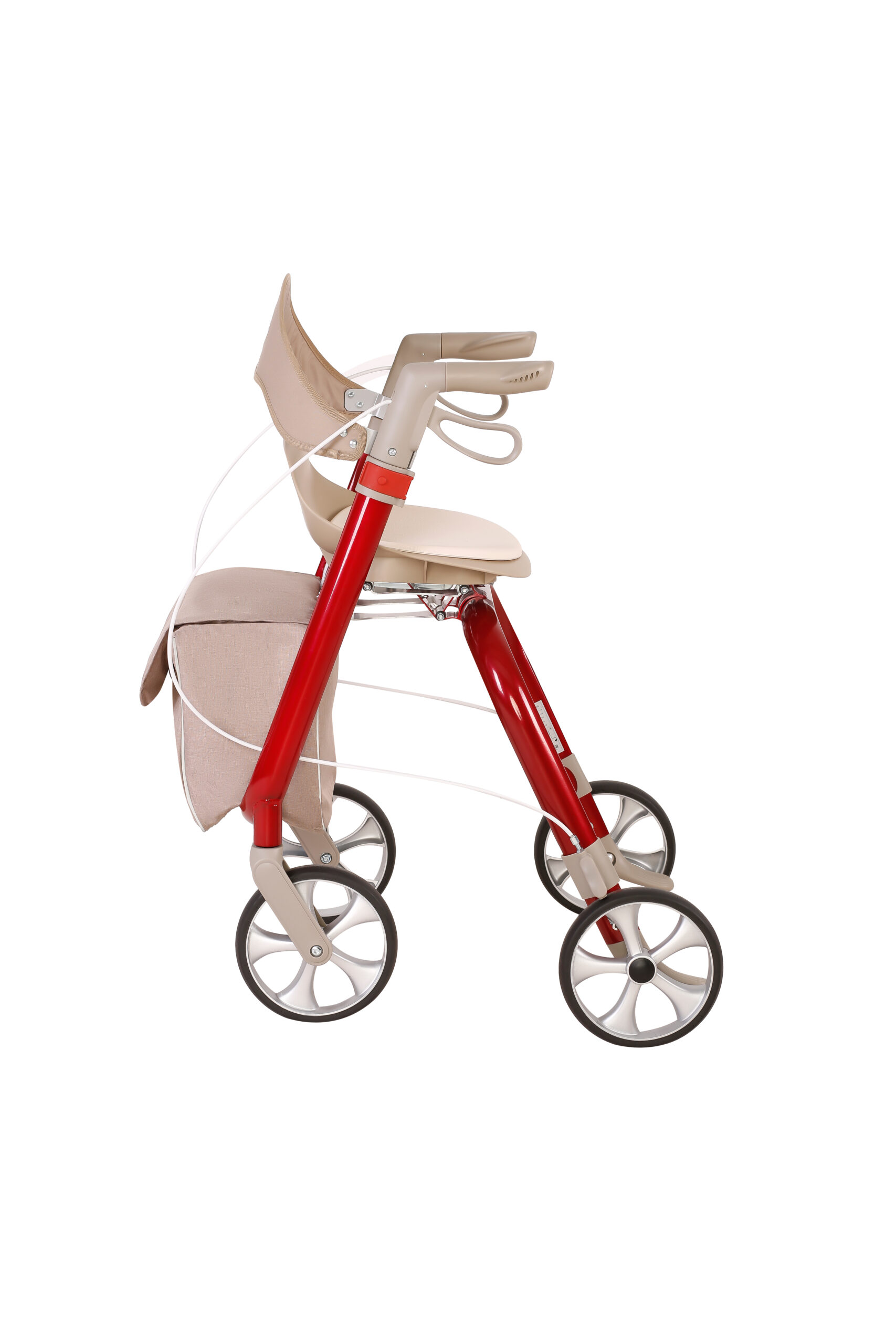 antar-reha-rollator-at51139-mit-sitz-tasche-und-feststellbremse image 4