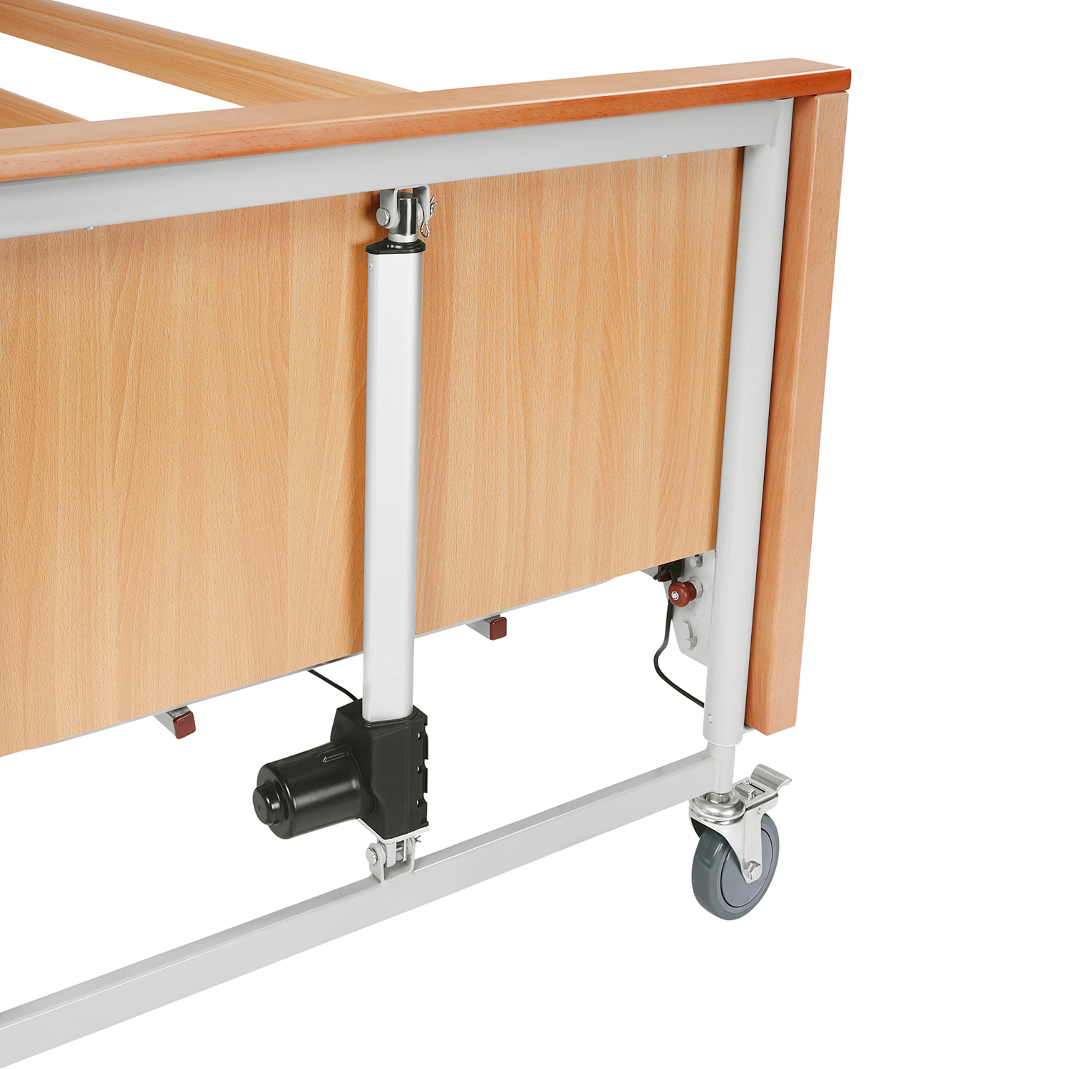 antar-elektrisches-pflegebett-reha-bett-ohne-verkleidung image 4