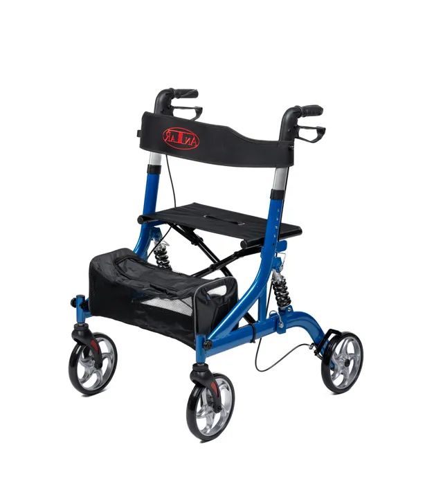 antar-rollator-at51035-faltbar-aluminium-mit-sitz-und-sto-d-mpfern image 1