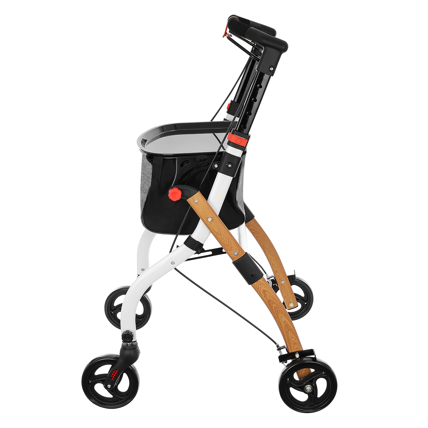 antar-gehwagen-at51040-h-henverstellbar-mit-tablett image 2