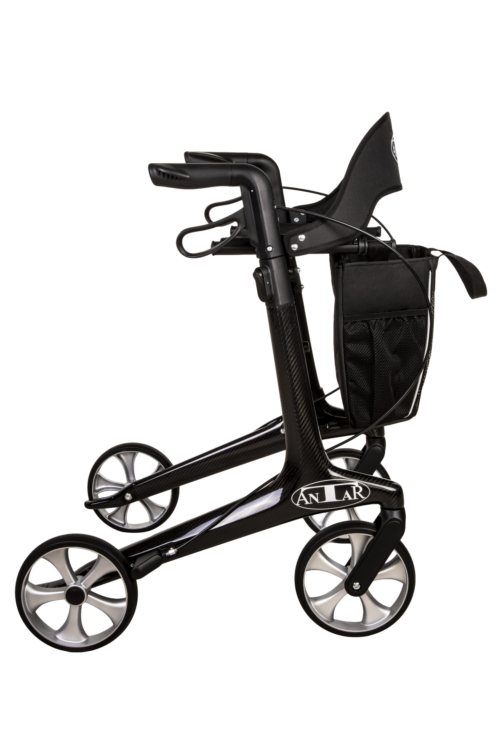 antar-rollator-at51047-carbon-mit-sitz-und-tasche image 4