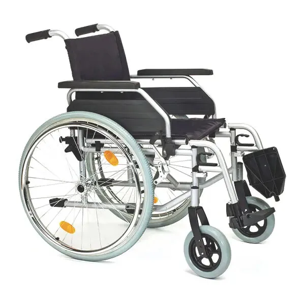 servomobil-rollstuhl-stahl-faltbar-bis-135-kg-belastbar image 1